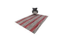 Nowoczensy kilim żółty z Iranu - rękodzieło Fars nomadyczny 220x330cm