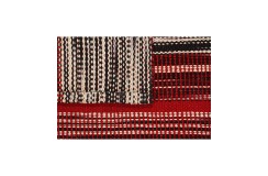Nowoczensy kilim żółty z Iranu - rękodzieło Fars nomadyczny 220x330cm