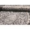 Jedwabny / wełniany dywna z Nepalu 160x260cm w stylu Art Deco rozety