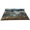 Jedwabny dywan z Nepalu 250x300cm w stylu abstrakcyjnym