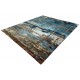 Ekskluzywny dywan jedwabny z Nepalu deseń abstrakcyjny vintage 250x300cm luksus jedwab z bananowca wełna