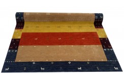 100% wełna dywan loribaft gabbeh z indii luksusowy 200x300cm