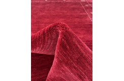 100% wełna gruby dywan loribaft z indii czerwony 170x240cm