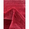 100% wełna gruby dywan loribaft z indii czerwony 170x240cm