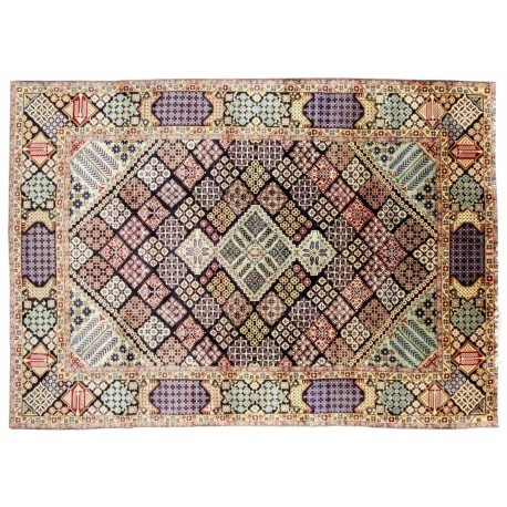Unikatowy oryginalny dywan Kashan (Keszan) z Iranu wełna 300x400cm perski