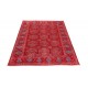 Dywan Ziegler Arijana Classic Shabargan 100% wełna kamienowana ręcznie tkany luksusowy 150x190cm czerwony