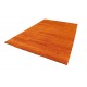 Salonowy gruby, ciepły dywan gabbeh 200x300cm wełna argentyńska pomarańczowy, Indie