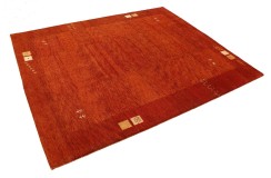 100% wełna gruby dywan Gabbeh Indie Luksusowy 250x300cm ceglasty