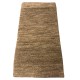 Brązowy gładki dywan Berber Marokański gruby do salonu 100% wełniany 200x300cm ręcznie tkany