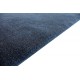 Szary gładki dywan Berber Marokański gruby do salonu 100% wełniany 250x350cm ręcznie tkany