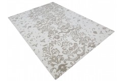 100% wełna gruby dywan z Indii 160x230cm vintage prostokąt