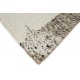 Beżowy etniczny dywan Berber Marokański gruby do salonu 100% wełniany 90x160cm ręcznie tkany
