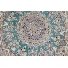 Ręcznie tkany dywan Nain 9la Habibian z Iranu 150x150cm okrągły