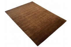 100% wełna gruby dywan handloom Lori z Indii brązowy 200x300cm