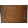 Gładki 100% wełniany dywan Gabbeh Handloom brązowy 200x300cm bez wzorów