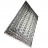 Oryginalny dywan Buchara z Pakistanu 100% wełna 140x220cm szary