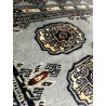 Oryginalny dywan Buchara z Pakistanu 100% wełna 140x220cm szary