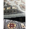 Oryginalny dywan Buchara z Pakistanu 100% wełna 140x220cm szary
