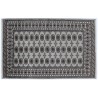 Oryginalny dywan Buchara z Pakistanu 100% wełna 140x220cm szary