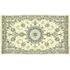 Nain 12lah Kashmar gęsto ręcznie tkany dywan z Iranu wełna + jedwab ok 85x140cm beżowy majestatyczny
