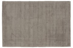 Brązowo-szary lśniący designerski dywan w pasy wiskoza Obsession my Maori 220 Taupe160x230cm