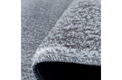 Nowoczesny dywan shaggy Grey 120x180cm poliester i bawełna