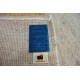 Beżowy gładki dywan Berber Marokański do salonu 100% wełniany 170x240cm