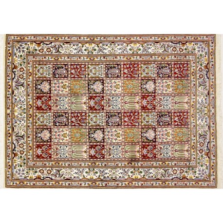 Ręcznie tkany ekskluzywny dywan Mud (Moud) 140x200cm piękny oryginalny gęsty perski kobierzec w kwatery