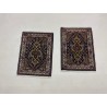 2x Dywan Mud herati Fine z Iranu ręcznie tkany wełna 40x60cm
