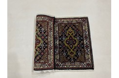 2x Dywan Mud herati Fine z Iranu ręcznie tkany wełna 40x60cm