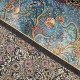 Tradycyjny turecki unikatowy jedwabny dywan  z rajskim ogrodem 152x213cm ręcznie tkany, Turcja
