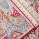 KOM - kwiatowy piękny perski dywan (GHOM) 100% jedwab ręcznie tkany Iran oryginalny 60x90cm