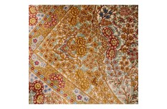 Jedwabny gęsto tkany dywan Kaszmir z Indii jedwab naturalny 140x200cm