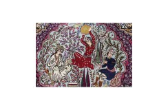 Klasyczny perski dywan z Iranu 300x400cm Kaszmar w kwatery królewski