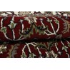 Klasyczny dywan z perskim wzorem wełna 150x150cm kwiatowy okrągły