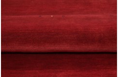 100% wełna gruby dywan handloom Lori z Indii czerwony 250x300cm