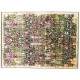 Wysokiej jakości dywan z Nepalu design abstrakcyjny vintage Contemprary wełna / jedwab 240x370cm luksusowy