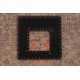 Odważny, kolorowy dywan z Nepalu design abstrakcyjny vintage Contemprary wełna / jedwab 60x90cm luksusowy