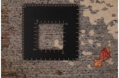 Wełna + jedwab gruby dywan loribaft z indii beżowy 200x300cm