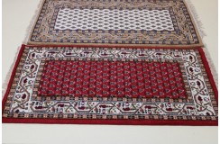 Mir dywan indyjski 100% wełna owcza orientalny czerwony 170x240cm