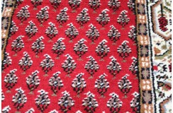 Mir dywan indyjski 100% wełna owcza orientalny czerwony 170x240cm
