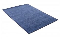 100% wełna gruby dywan Gabbeh  handloom z Indii niebieski 250x350cm