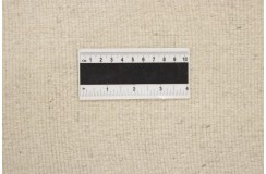 Gładki 100% wełniany dywan Gabbeh Handloom beżowy 250x250cm bez wzorów gładki okrągły