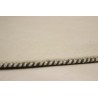 Gładki 100% wełniany dywan Gabbeh Handloom beżowy 250x250cm bez wzorów gładki okrągły