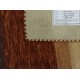 100% wełniany dywan Gabbeh Loribaft Handloom beżowy rdzawy 150x200cm w pasy