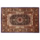 KOM - kwiatowy piękny perski dywan (GHOM) 100% jedwab wytworzony Iran oryginalny 120x180cm milion wiązań