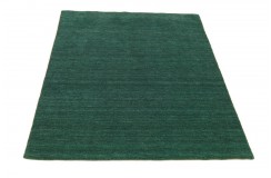 100% wełna gruby dywan Gabbeh  handloom z Indii zielony 250x300cm
