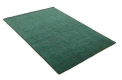 100% wełna gruby dywan Gabbeh  handloom z Indii zielony 250x300cm