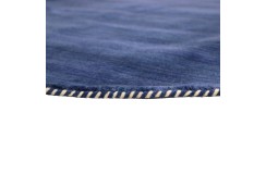 100% wełna gruby dywan Gabbeh  handloom z Indii niebieski 250x250cm