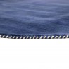 100% wełna gruby dywan Gabbeh  handloom z Indii niebieski 250x250cm